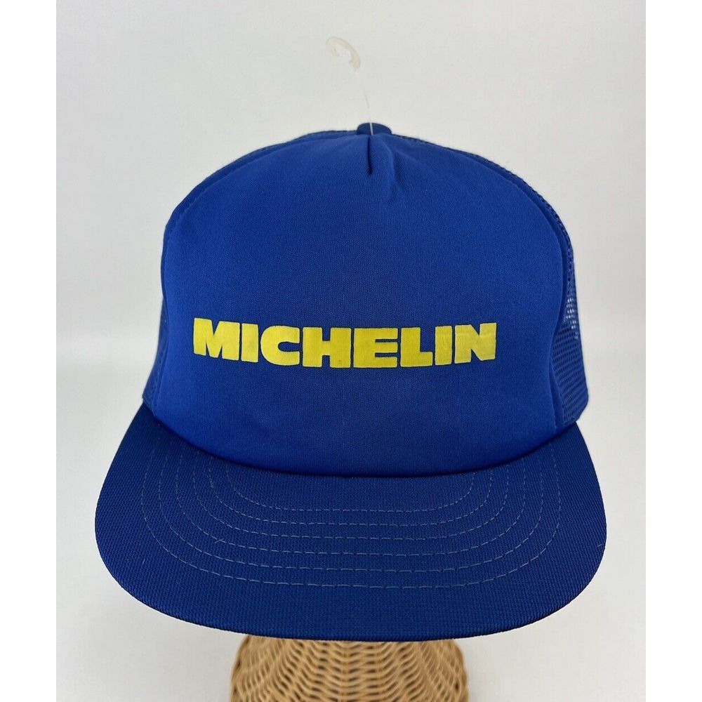 Vintage Michelin Tires Trucker Mesh SnapBack Hat Swingster Brand
